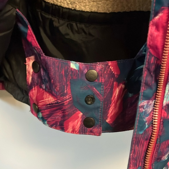 Rip zone women’s M Colorful Geometric Print ski Jacket - Picture 5 of 8